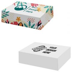 13.5 Inch  X 10 Inch  X 4 Inch  E-Flute Tuck Box Single Side