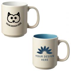 13 Oz. Santos Matte Two Tone Coffee Mug