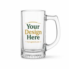 13 Oz Beer Mug Screen Printed