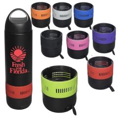 13 Oz Freedom Bluetooth Speaker Vacuum Water Bottle