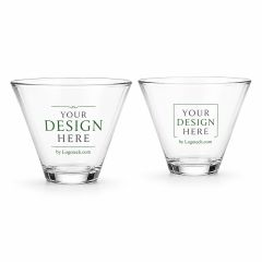 13 Oz Stemless Martini Glass