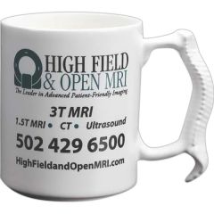 13 Oz Unique Spine Handle Mug