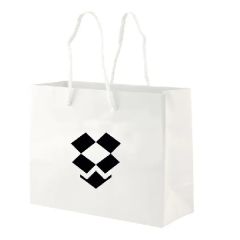 13 X 7x 13 Inch Matt/Gloss 210 GSM White Cardboard Shopping Bag