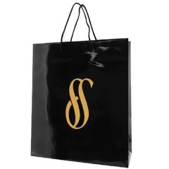 13 X 7x 17 Inch Matt/Gloss 190 GSM White Cardboard Eurototes Bag