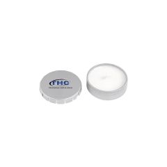 13g Silver Round Tin Candle