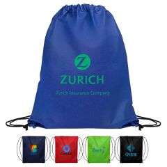 14.5 X 17.5 Eco-Friendly 80 GSM Non-Woven Drawstring Backpack