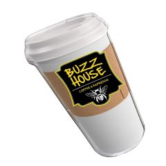 1/4 Inch Acrylic To Go Coffee Cup Magnet