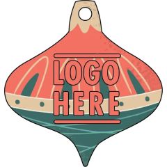 1/4 Inch Recycled Wood Ornaments-Ornament Shape 3