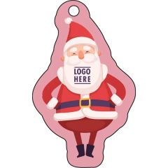 1/4 Inch Recycled Wood Ornaments-Santa