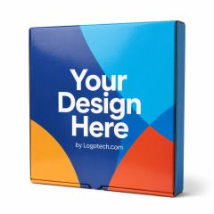14 Inch Pizza Box - Custom Full Color W/ High Gloss Finish