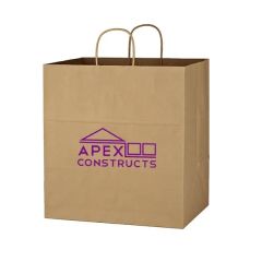 14 Inch X 15 Inch Kraft Paper Bag