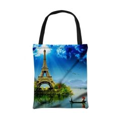14 Inch X 16 Inch Full Color Polyester Tote Bag