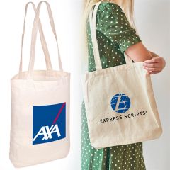 14 Inch X 17 Inch Cotton Tote Bag With Gusset - 140 GSM