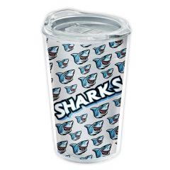 14 Oz Transparent Sentinel Tumbler W/ Clear Digital Insert