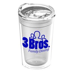 14 Oz Transparent Sentinel Tumbler With Slide Lid