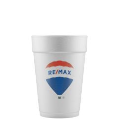 14 Oz Foam Cup - White - Digital