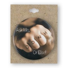 14 To 14.9 Sq. In Custom Button Pin Backer Card