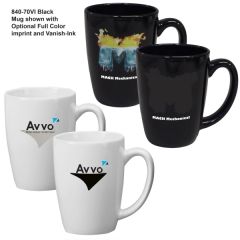 14 Oz Vanish Ink Bistro Challenger Mug, Spot Color