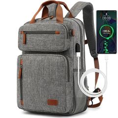 15.6 Inch Laptop Backpack With USB Charging Port Computerbag