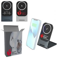 15W Slim Foldable Magnetic Wireless Charger Stand