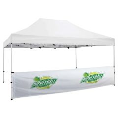 15 Ft Half Wall For Event Tents Full-Color Imprint
