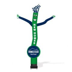 15 Ft Logo Dude Tube Air Dancers With 18 Inch High Power Fan
