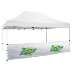 15 Ft Premium Tent Half Wall Kit Full-Color Imprint