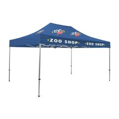 15 Ft Premium Tent Kit Imprinted, 5 Locations