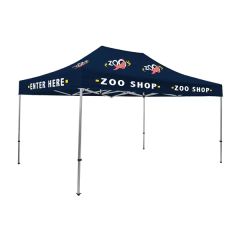 15 Ft Premium Tent Kit Imprinted, 7 Locations