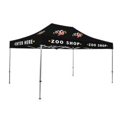 15 Ft Premium Tent Kit Imprinted, 9 Locations