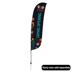 15 Ft Value Feather Sail Sign Kit Single-Sided With Spike Base