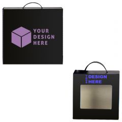 15 Inch  X 10.25 Inch  X 2 Inch  E-Flute Handle Box Double Side