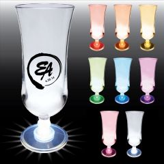 15 Oz Acrylic Light-Up Hurricane Glass
