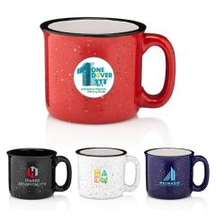 15 Oz Ceramic Dishwasher-Safe Coffee Mug W/ Handle