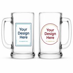 15 Oz Glass Beer Mug