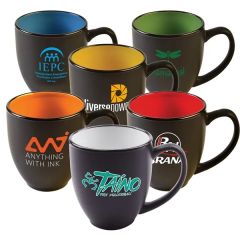 15 Oz Two Tone Matted Bistro Mug