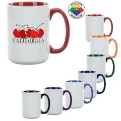 15 Oz Collins El Grande Two Color Mugs