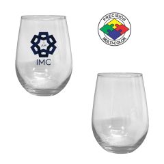 15 Oz Stemless White Wine Glass