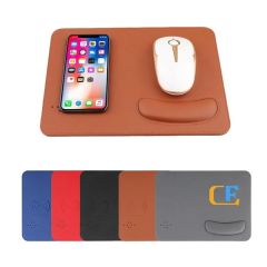 15W Fast Wireless Charging Mouse Pad With Wrist Support