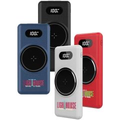 15w LED Display 10000mah Power Bank