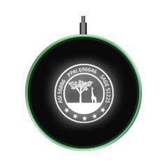 15W Wireless Charger With LED Light Up Logo