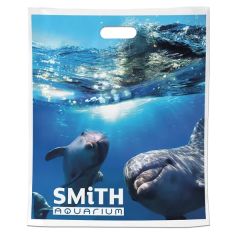 15W X 18h X 4 Digital Full Color Die Cut Bag
