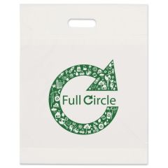 15W X 19h X 3 Eco Die Cut Bag - Flexo Ink Print