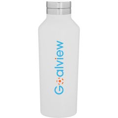 16.9 Oz H2go Manhattan Stainless Insulated Water Bottle