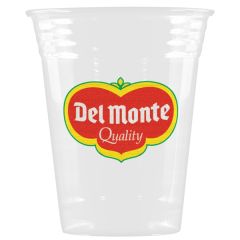 16/18 Oz Soft Sided Clear Plastic Cup - Digital