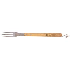 16 1/4 Inch Bamboo Barbeque Fork