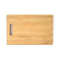 16 Inch Rectangle Bamboo Cutting Board With Handle