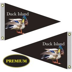 16 Inch X 24 Inch Double Sided Knit Polyester Pennant