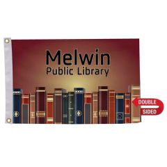 16 Inch X 24 Inch Nylon Flag Double-Sided