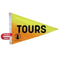 16 Inch X 24 Inch Polyester Pennant Flag Double-Sided